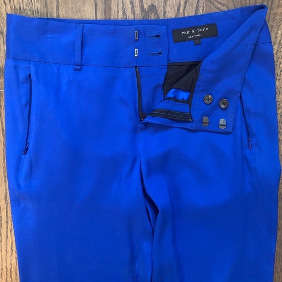 Rag & Bone Silk Trousers - Picture 4 of 11